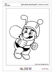 Mario And Sonic boyama sayfaları